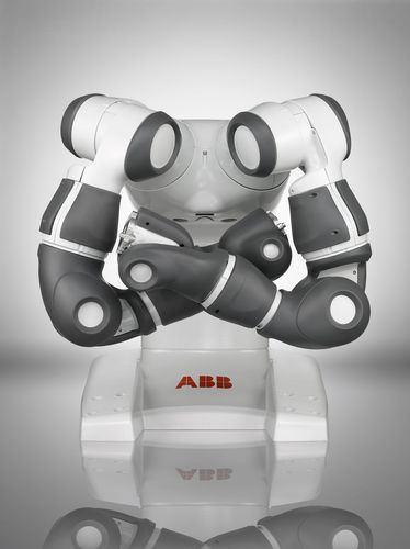 Braço robótico para o setor médico - Dual-arm YuMi® - IRB 14000 - ABB Robotics - colaborativo