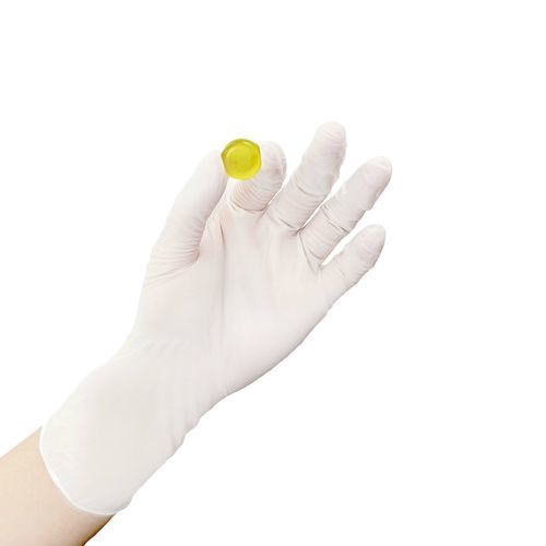 Luvas nitrílicas - CX0557-SF - Bergamot - para sala limpa / L / XL