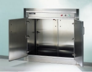 Armário de vestiário de acondicionamento - VINCAL - para sala de cirurgia / com porta / em aço inoxidável