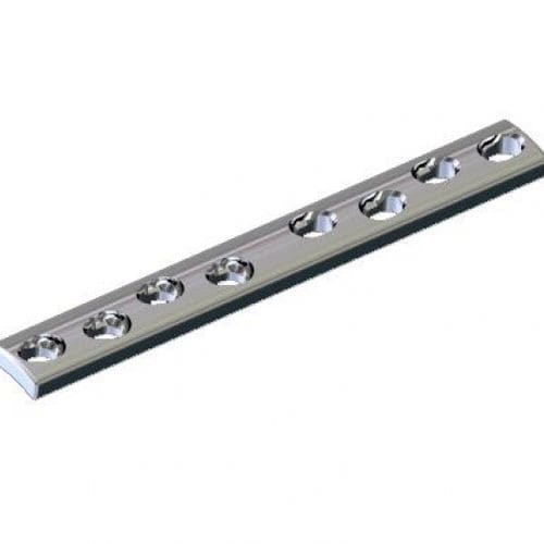 Placa de compressão óssea para grandes fragmentos ósseos - 5204-001-0 series - Ortobio - bloqueada / em aço inoxidável
