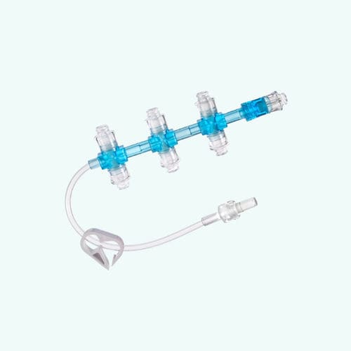 Manifold para infusões múltiplas de 3 vias - AYWB series - ASSET Medikal - para cuidados intensivos