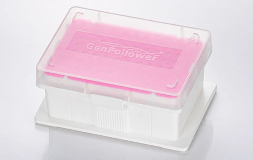 Suporte de laboratório para ponteiras de pipetas - E-WER-A - Shaoxing GenFollower Biotech CO., LTD. - em polipropileno