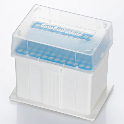 Suporte de laboratório para ponteiras de pipetas - E-WER-C - Shaoxing GenFollower Biotech CO., LTD. - em polipropileno