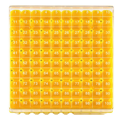 Container para tubos criogênicos - CSR0220 - Shaoxing GenFollower Biotech CO., LTD. - em policarbonato