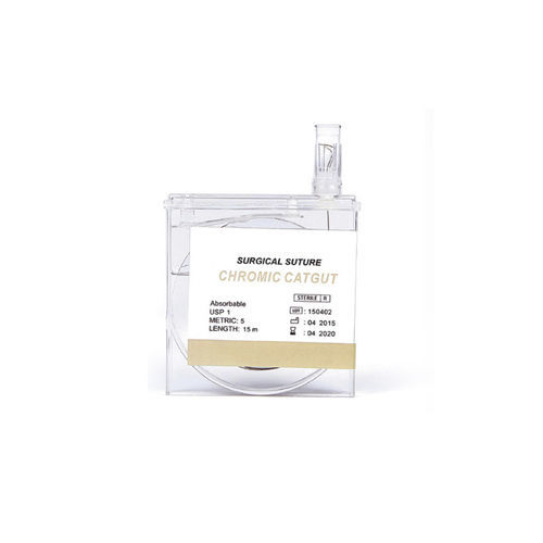 Fio de sutura absorvível - 150402 - Jiangsu Huida Medical Instruments - para cirurgia geral / 6-0 / 4