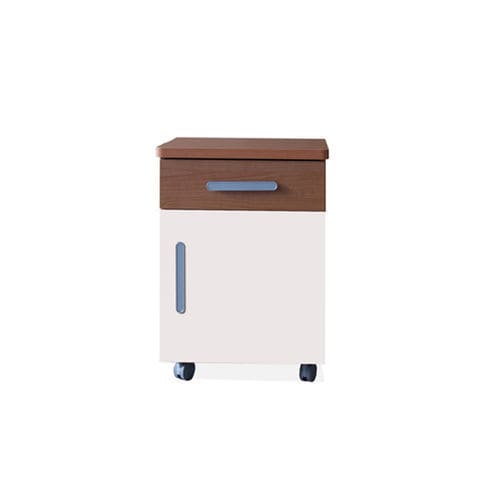Mesa de cabeceira com rodízios - MAE6005ME - SENIORCARE - com armário / com gavetas
