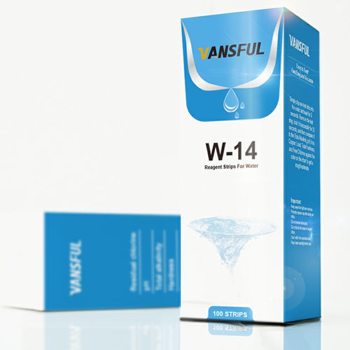 Tira de teste para análise de água - W-14 - Changchun Wancheng Bio-Electron Co., Ltd. - de pH / de alcalinidade / de chumbo