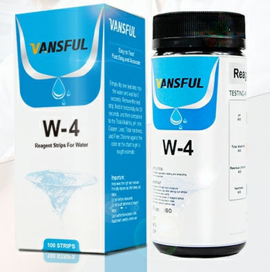 Tira de teste para análise de água - W-4 - Changchun Wancheng Bio-Electron Co., Ltd. - de pH / de alcalinidade / de urina
