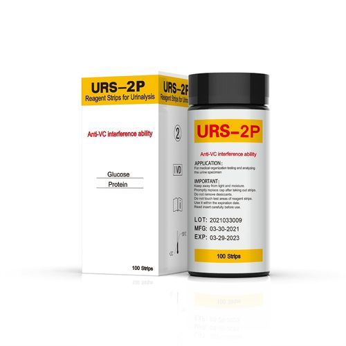 Tira de teste para análise de urina - URS-2P - Changchun Wancheng Bio-Electron Co., Ltd. - de pH / de glicose / de proteínas