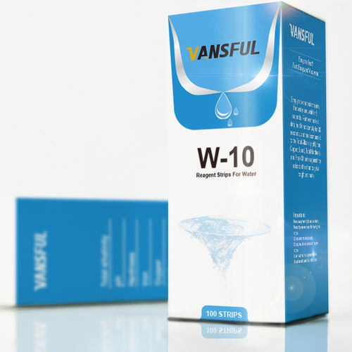 Tira de teste para análise de água - W-10 - Changchun Wancheng Bio-Electron Co., Ltd. - de pH / de alcalinidade / de cloro livre