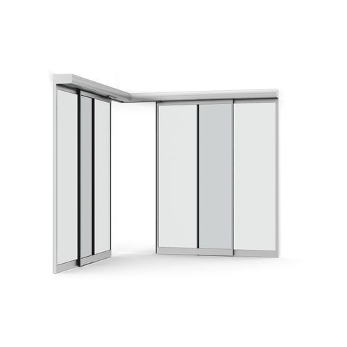 Porta para hospital - 300 P - Doorson - de correr / de vidro