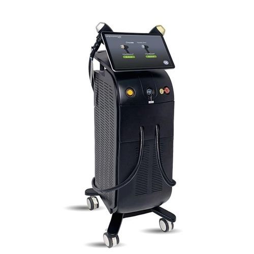 Aparelho de depilação a laser - 4K V19 two handles  - Weifang Mingliang Electronics - Alexandrite / díodo / com carrinho