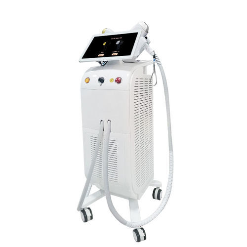 Aparelho de depilação a laser - V19 White  - Weifang Mingliang Electronics - díodo / com carrinho / de milissegundos