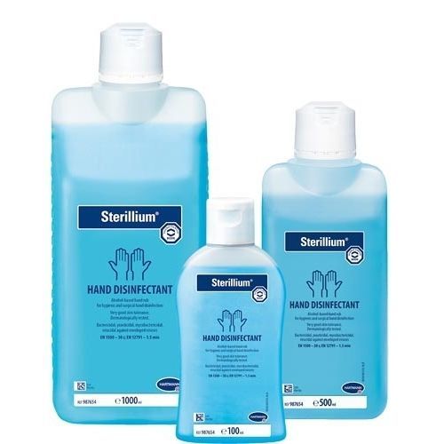 Álcool em gel 500 ml - Sterillium® - BODE Chemie - 1 000 ml / 5 000 ml / 100 ml