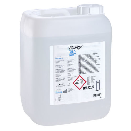 Desinfetante para máquinas de hemodiálise - dialox™ - Schülke & Mayr - líquido / 5.000 ml / à base de ácido peracético