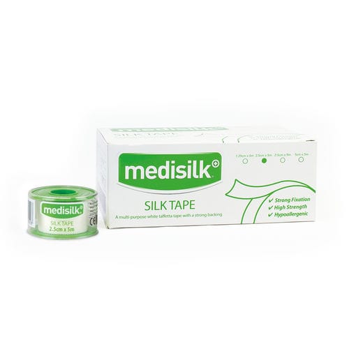 Esparadrapo de seda - MEDISILK - Fleming Medical - impermeável / hipoalergênico
