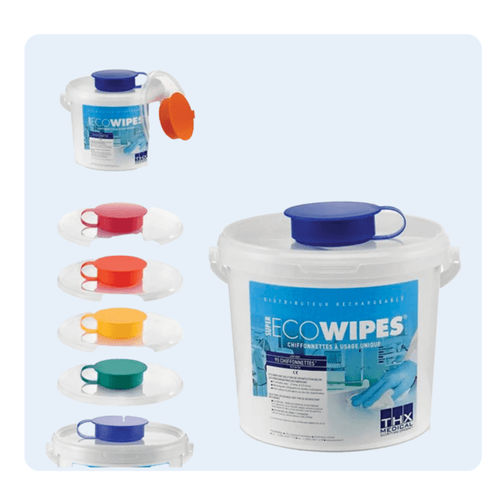 Dispensador de lenços umedecidos - 00-910-SD-W - THX MEDICAL