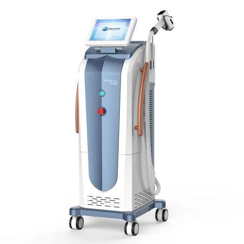 Aparelho de depilação a laser - MBT-Honor ice - Beijing Mega Beauty Technology - díodo / Alexandrite / com carrinho