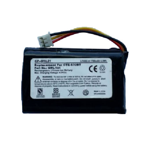 Bateria para dispositivo médico - JW-L1S1P-1.7 - JINWO TECHNOLOGY - de lítio / inteligente