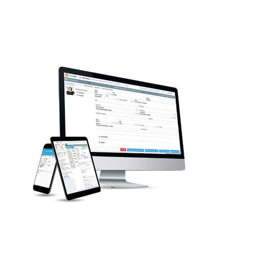 Software de gestão de dados de paciente - Pratisoft - de criação de laudos / de gravação / para treinamento