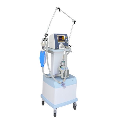 Ventilador para cuidados intensivos - Athena 8300 - Beijing Aerospace Changfeng medical - CPAP / SIMV / com rodízios