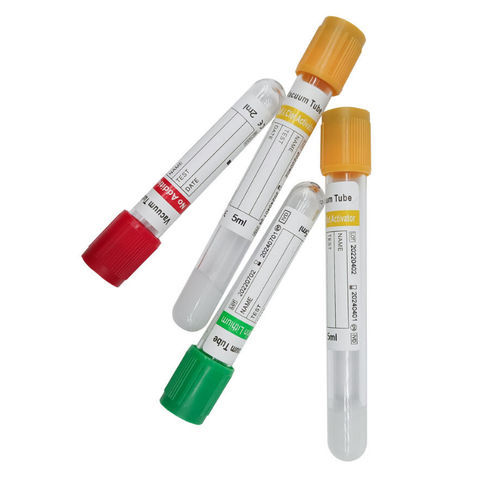 Tubo de coleta para laboratório - Osmed Singapore - cilíndrico / de sangue / em PET