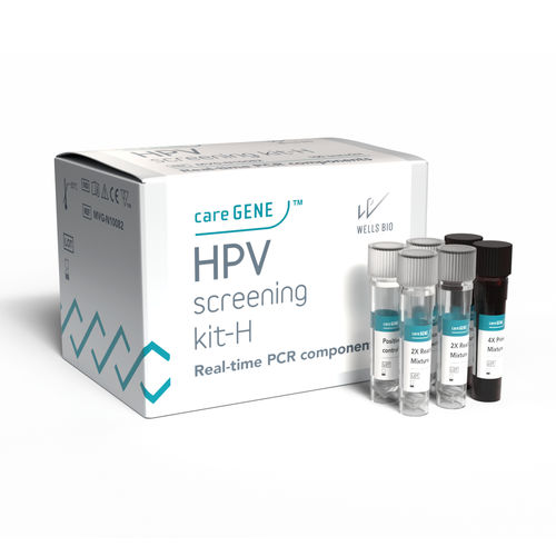 Kit de teste para doenças sexualmente transmissíveis - careGENE™ HPV screening kit-H  - WELLS BIO - de câncer do colo do útero / para HPV 33 / de HPV