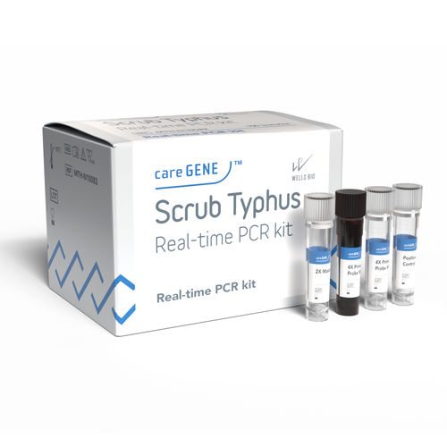 Kit de teste do tifo do mato - careGENE&trade; - WELLS BIO - de Orientia tsutsugamushi / de sangue total / para PCR