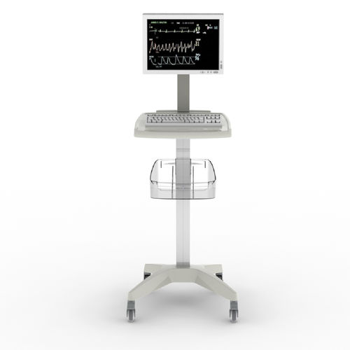 Carrinho hospitalar - AIO Roll Stand - Mediroll LTD - para tela / de transporte / multifuncional