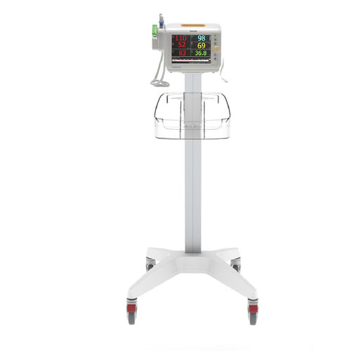 Carrinho hospitalar - Mediroll LTD - para tela / para monitor médico / para dispositivos médicos