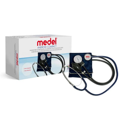Esfigmomanômetro aneroide - Palm Self - Medel International S.r.l. - com estetoscópio / com braçadeira para adulto