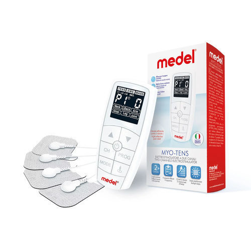 Neuroestimulador transcutâneo - Myo-tens - Medel International S.r.l. - para estimulação dos nervos periféricos / para estimulação de nervos sensoriais / para mioestimulação