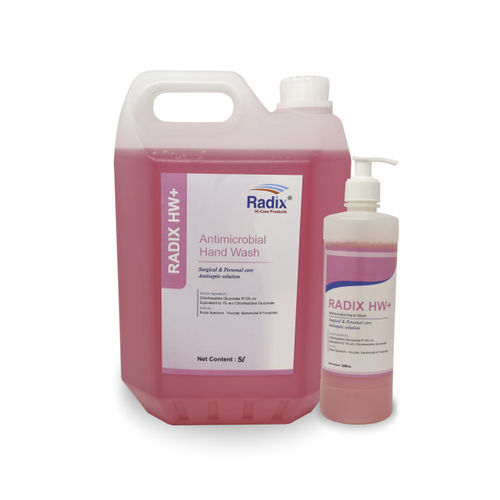 Sabonete líquido desinfetante virucida - HW+ - Radix Hi-Care Products - bactericida