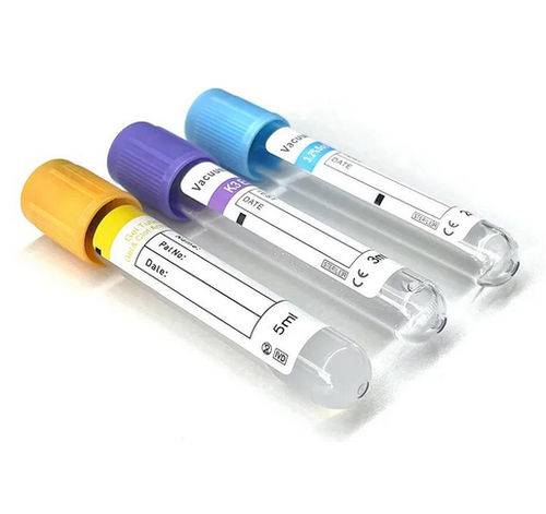 Tubo de coleta para laboratório - GenSci Group - cilíndrico / de sangue / em vidro