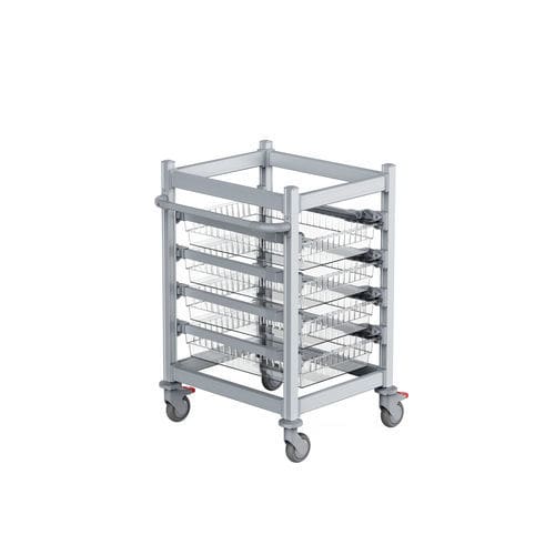 Carrinho hospitalar - T4010-1 - Topmodul - de esterilização / para uso geral / de transporte