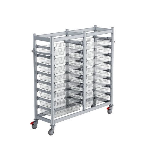 Carrinho hospitalar - T6015-2 - Tongde Medical Technology (Ganzhou) Co., Ltd. - de transferência / multifuncional / de acondicionamento