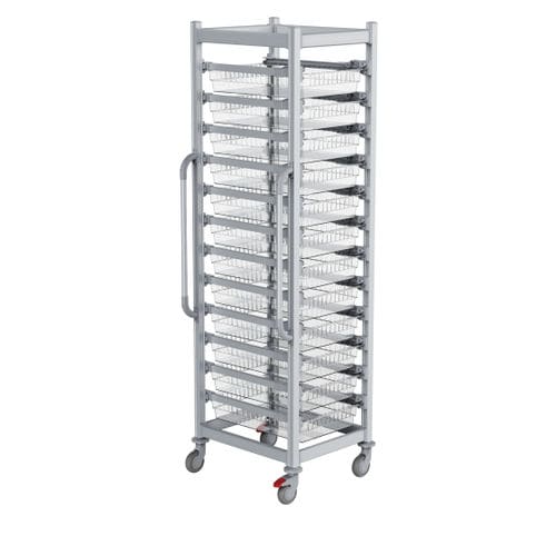 Carrinho hospitalar - T4020-1 - Topmodul - para hospital / de esterilização / de limpeza