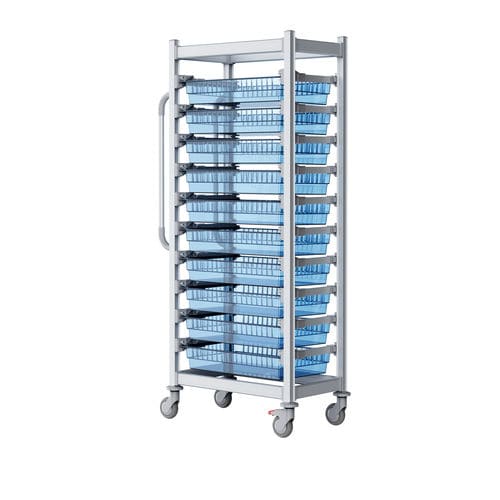 Carrinho hospitalar - T6018-1 - Topmodul - para uso geral / de transporte / multifuncional