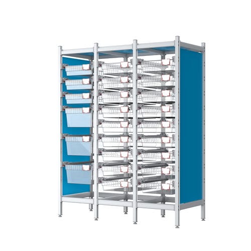 Estante modular - Topmodul - de alumínio