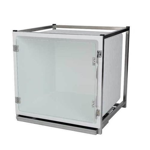 Gaiola veterinária para gatos - CP200015 - Vetinox - para cães / modular / com tampa transparente