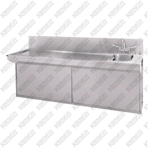 Mesa de necropsia para laboratório de histopatologia - Mortuaryequipment.net - de dissecção / fixa / retangular