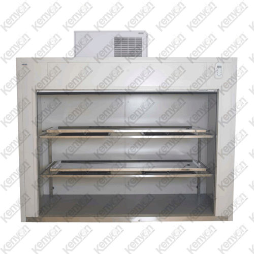 Câmara mortuária para macas de transporte de corpos - KBC2LD - Mortuaryequipment.net - 2 corpos / com abertura frontal / com 1 porta