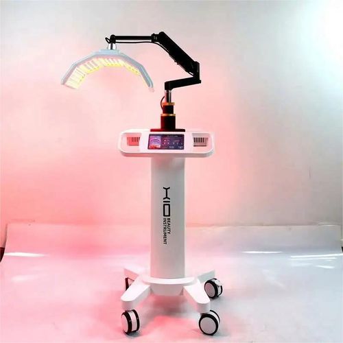Aparelho de fototerapia rejuvenescimento da pele - LED Facial therapy lamp-3 - Miramhoo Aesthetics - com rodízios / com infravermelho / com luz azul