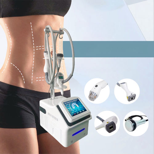 Aparelho de rejuvenescimento da pele por radiofrequência - Portable Velaslim 4 handle-2 - Miramhoo Aesthetics - aparelho de contorno corporal por radiofrequência / aparelho de contorno corporal por sucção a vácuo / aparelho de dermomassagem
