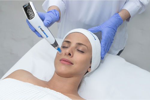 Aparelho de rejuvenescimento da pele por radiofrequência - DermaPen4 - Miramhoo Aesthetics - aparelho de microdermoabrasão / aparelho de radiofrequência microagulhada / portátil de mão