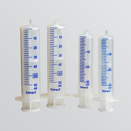 Seringa 1 ml - Bimed - 60 ml / em material plástico / estéril