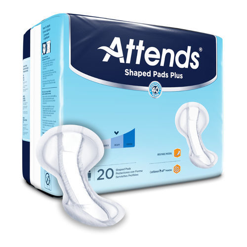 Absorventes higiênicos para adulto - SPDPA - Attends - respirável / caixa de 20 unid.