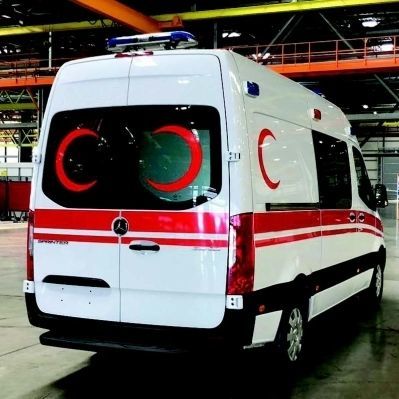 Ambulância para cuidados intensivos - RN INDUSTRY - furgão / tipo B / a diesel