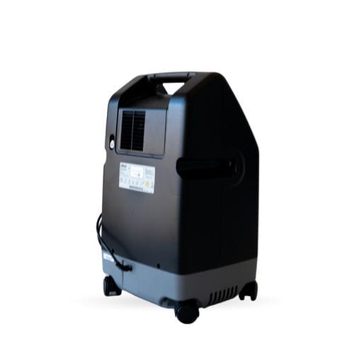 Concentrador de oxigênio veterinário - Aeronics Inc. - com rodízios / de fluxo contínuo