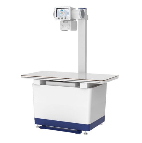 Sistema de radiografia veterinária digital - VXR  - Infinium Veterinary - com mesa